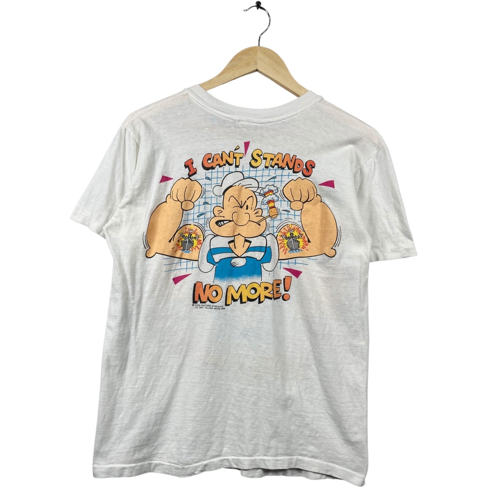 Vintage Popeye "That's All I Can Stands!" Cartoon T-Shirt