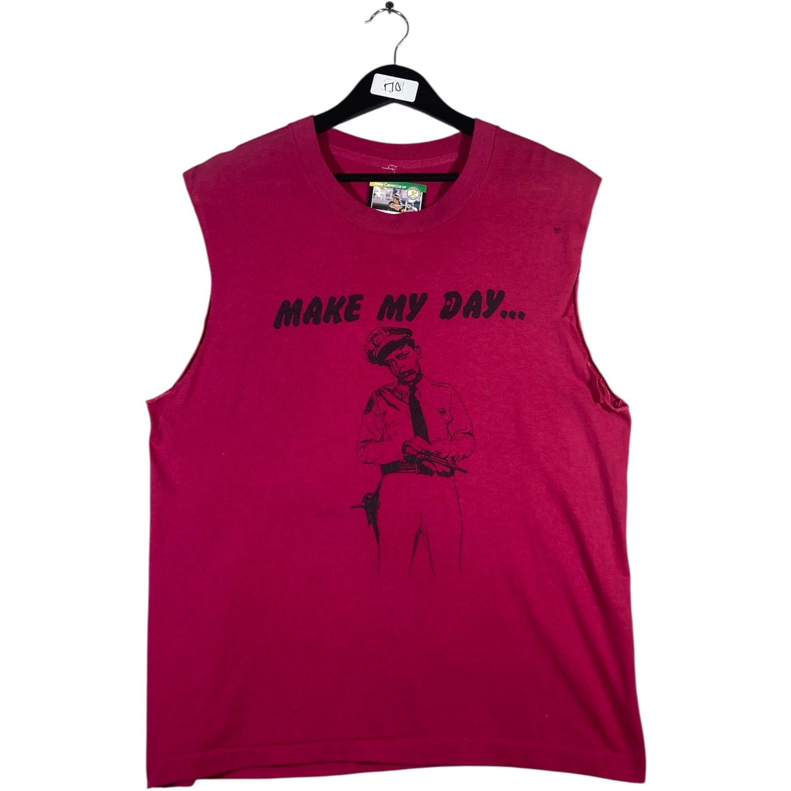 Vintage Make My Day Muscle Sleeve Tank Top
