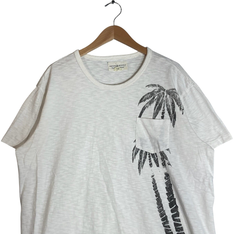 Vintage Palm Tree Pocket Tee