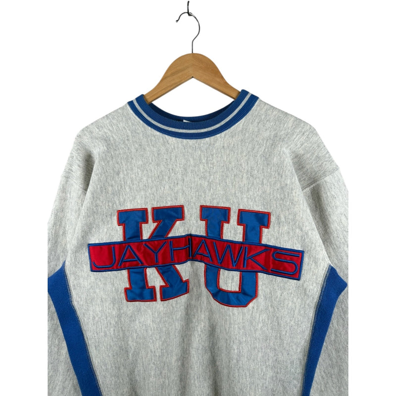 Vintage Kansas University Jayhawks Pullover Crewneck