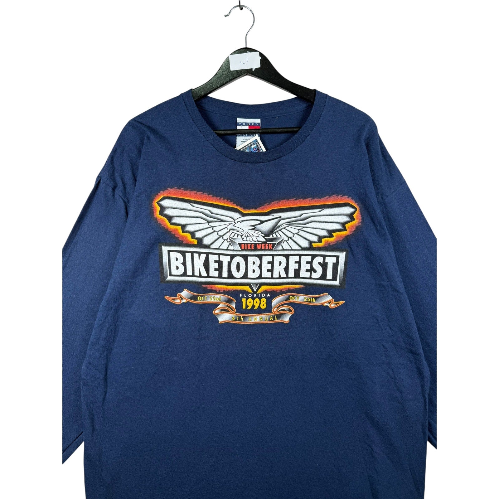 Vintage Tommy Hilfiger Biketoberfest Long Sleeve