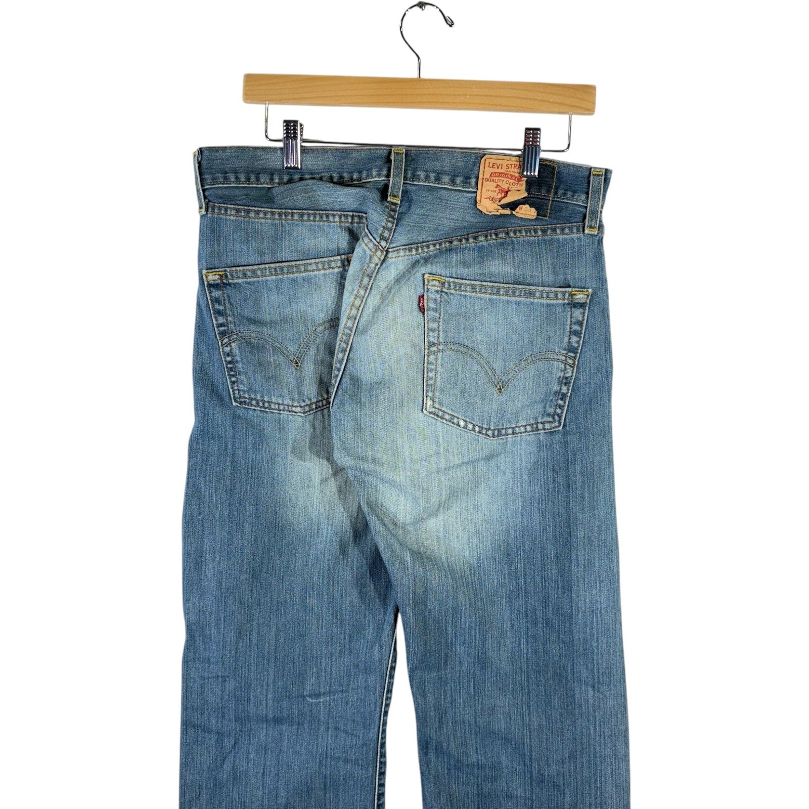 Vintage Levi's Straight Leg Denim Jeans 33x30