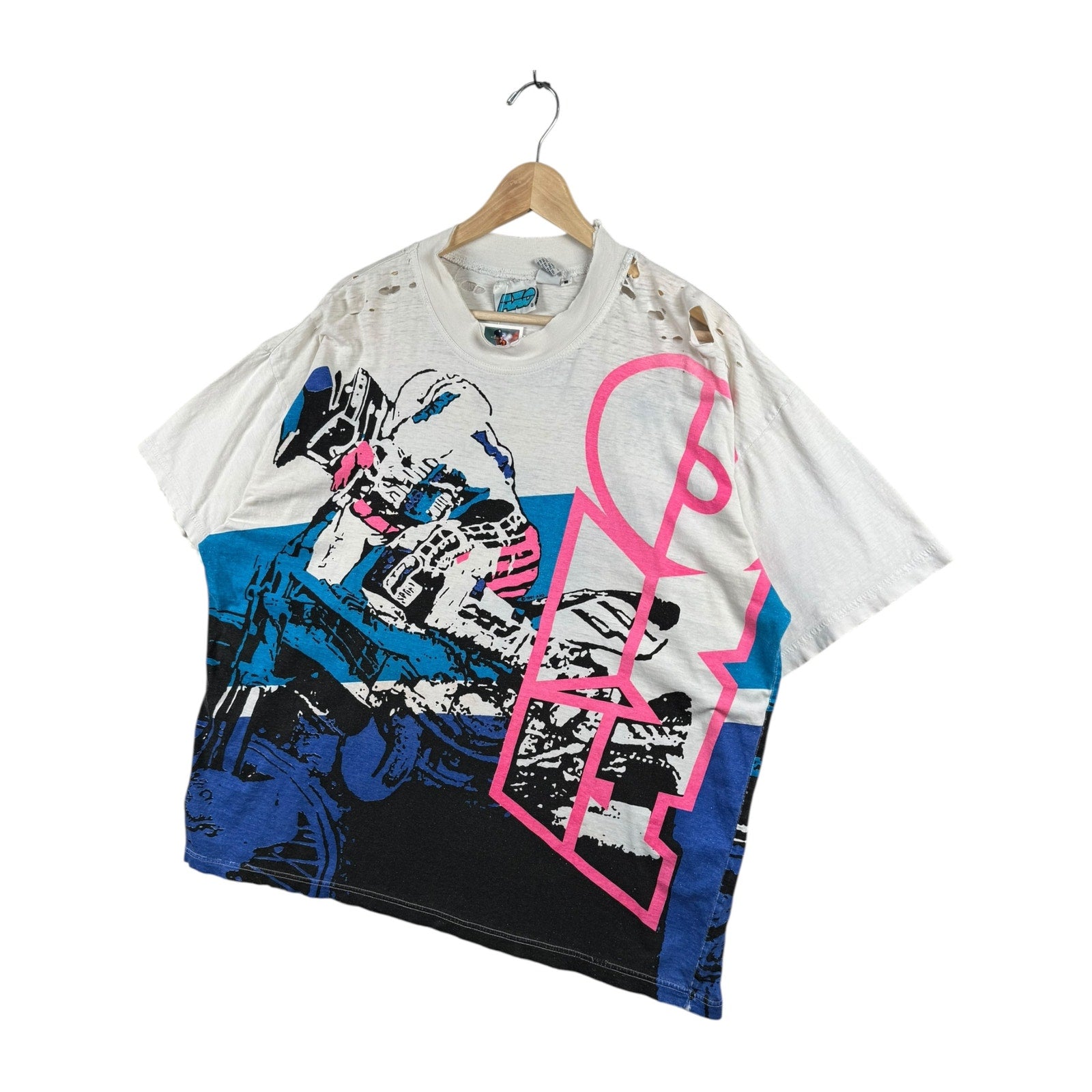 Vintage Motocross Dirt Bike Racing T-Shirt