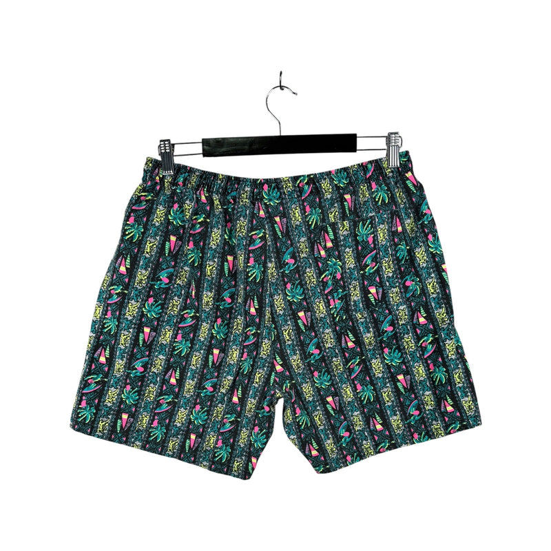 Vintage Aloha Hawaiian Baggy Athletic Shorts 32