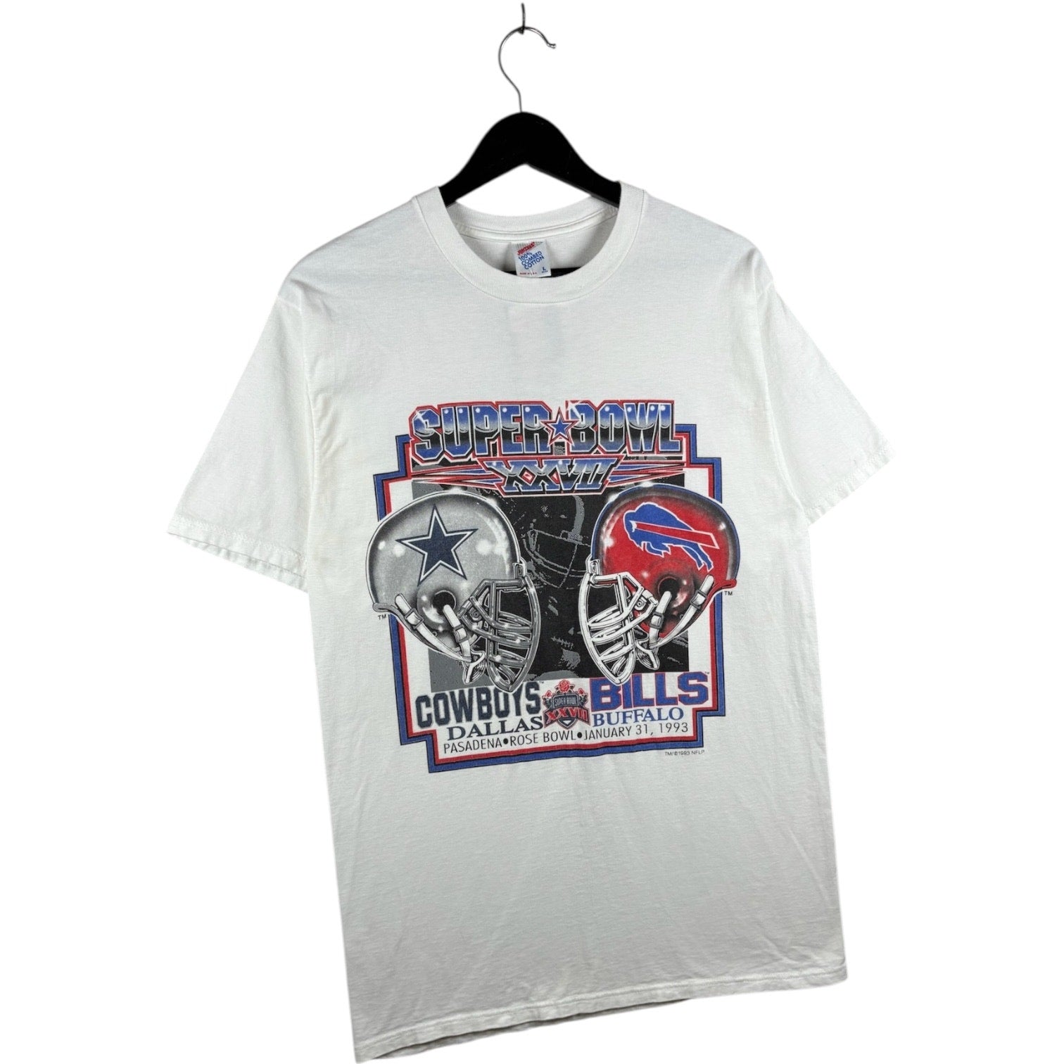 Vintage Dallas Cowboys VS. Buffalo Bills NFL T-Shirt