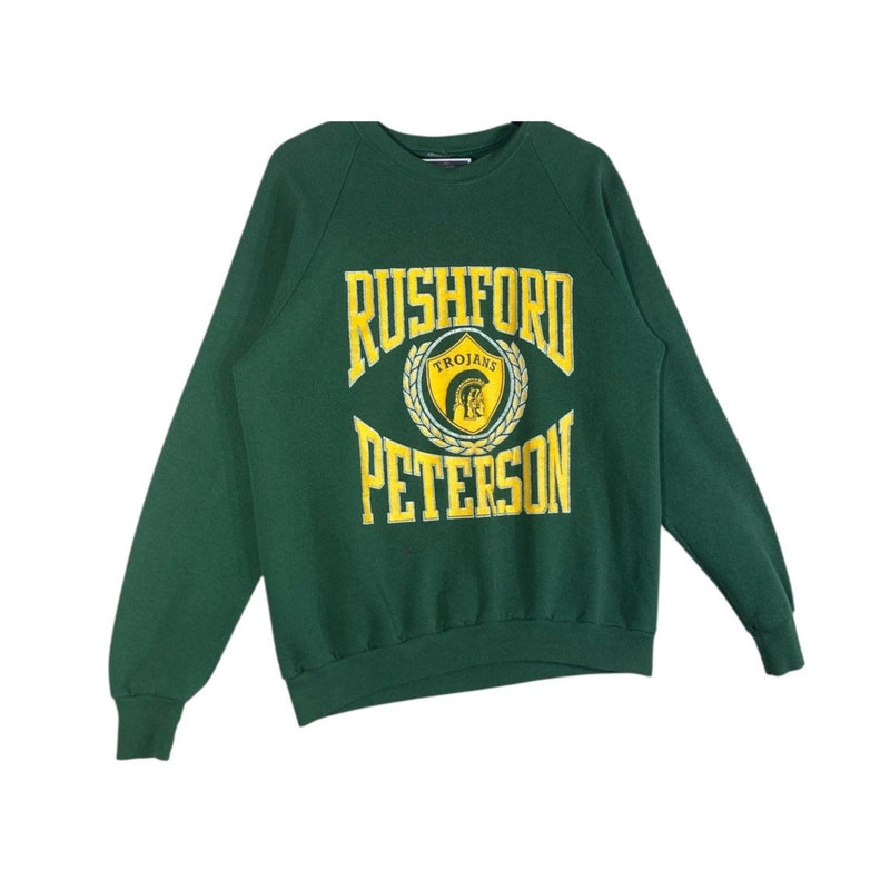 Vintage Rushford Peterson Trojans Crewneck