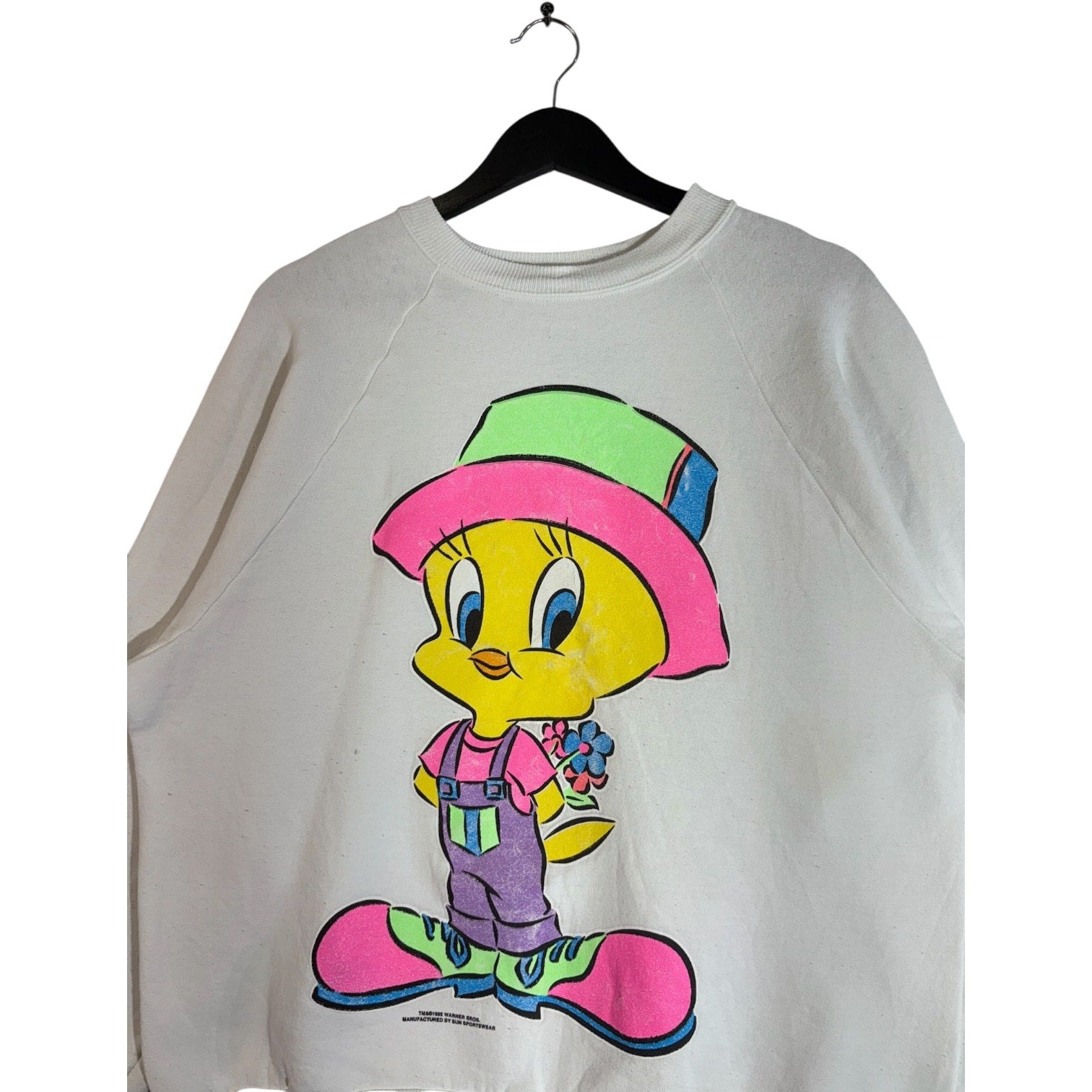 Vintage Tweety Bird Crewneck Medium