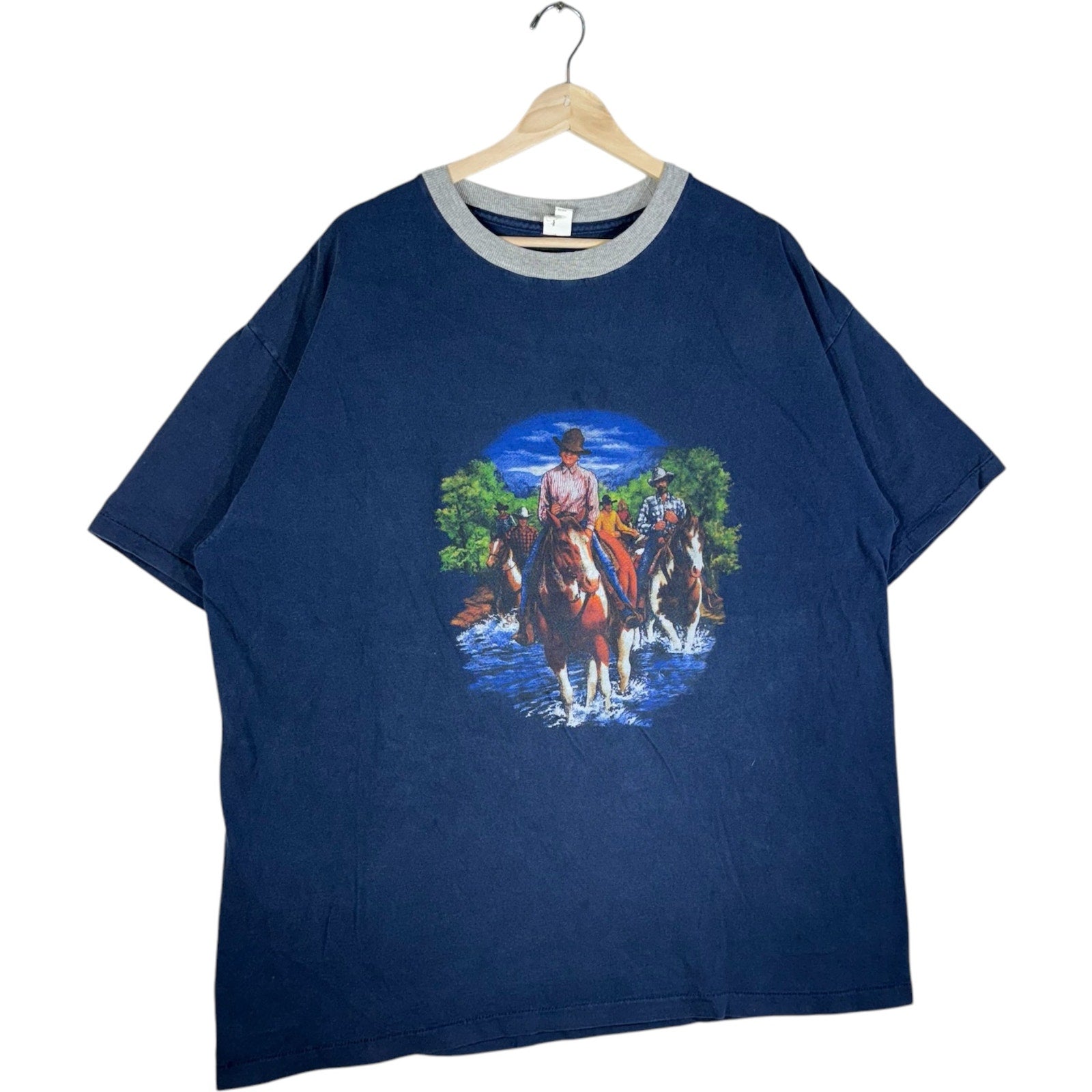 Vintage Western Cowboy Horse Tee