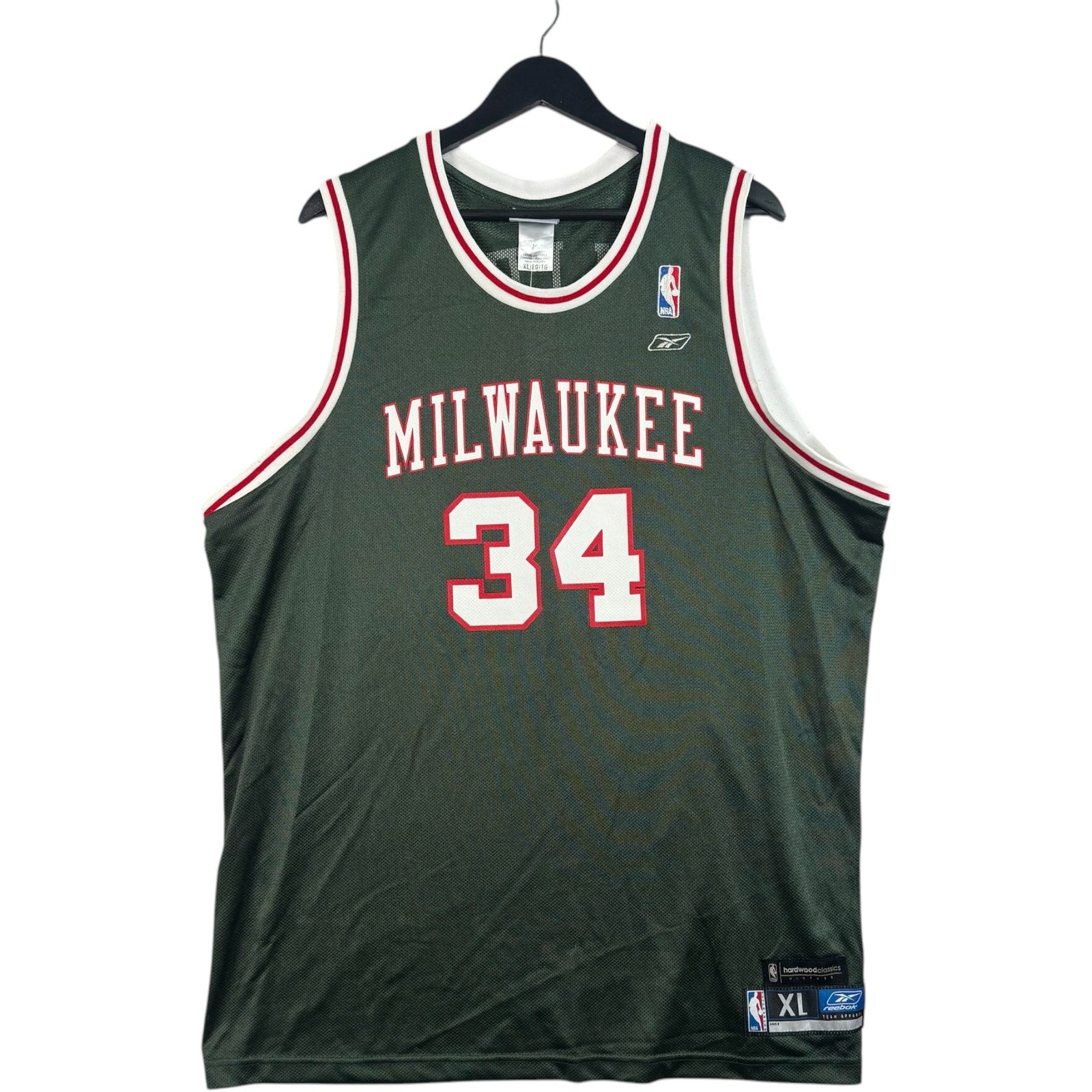 Vintage Milwaukee Bucks Ray Allen 34 NBA Jersey