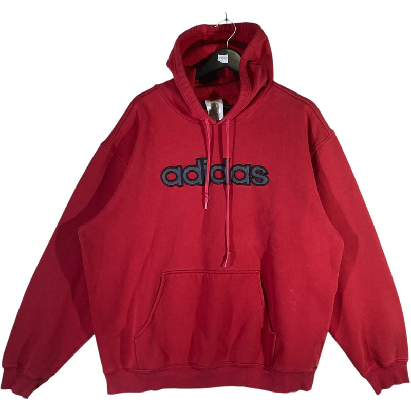 Vintage Adidas Chest Spellout Hoodie
