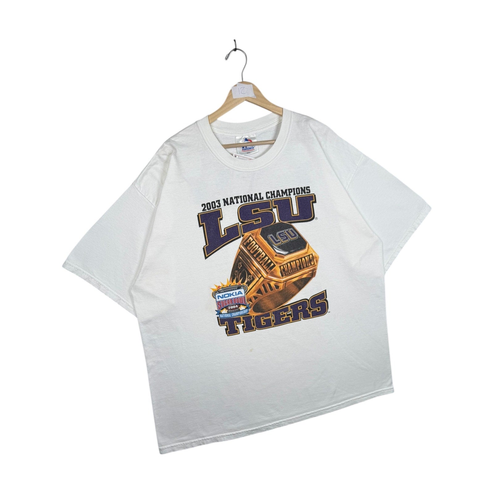 Vintage LSU Tigers 2003 National Champions NCAA T-Shirt