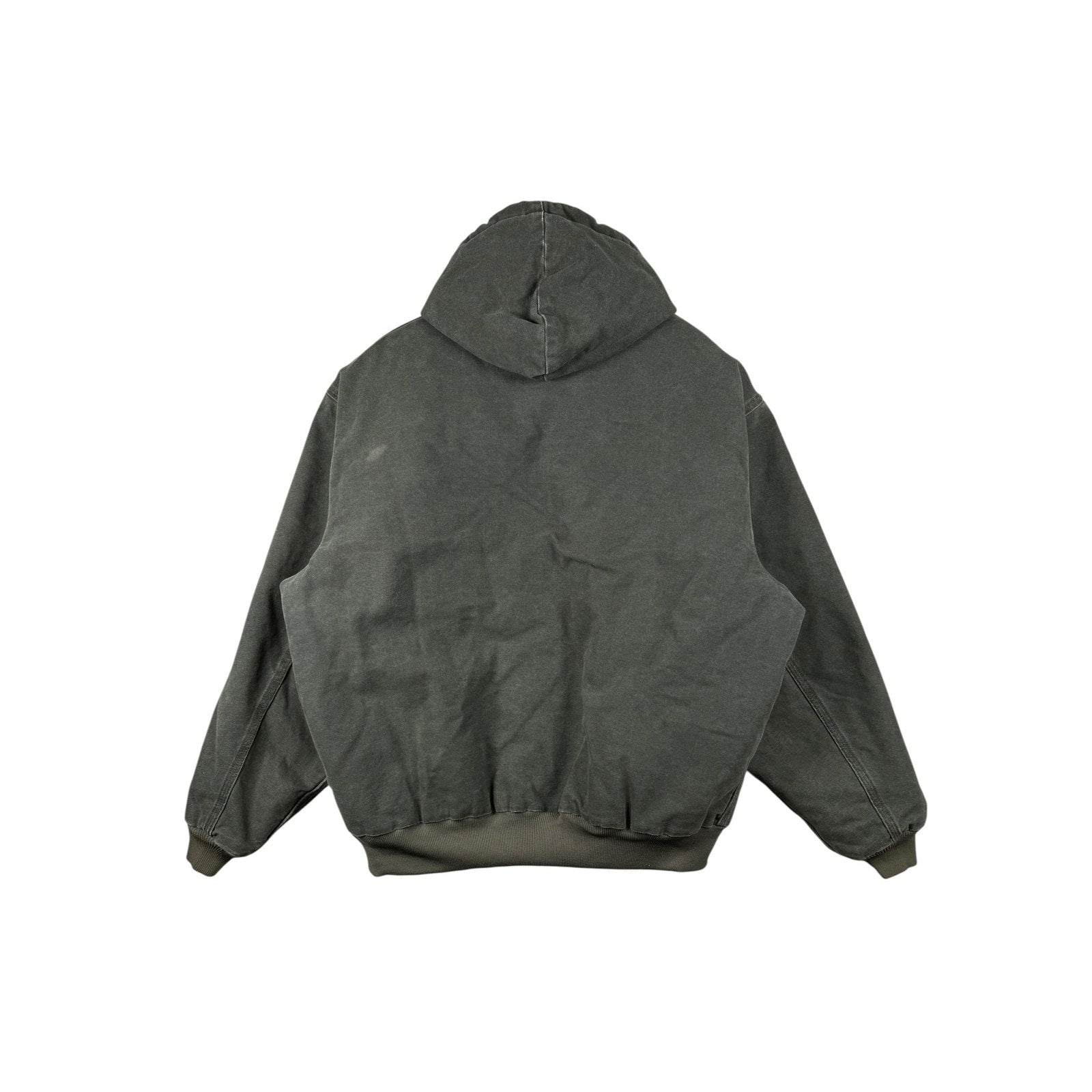 Vintage Carhartt Full Zip Canvas Hoodie Jacket