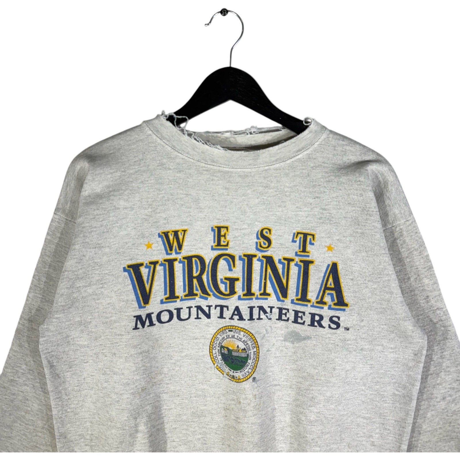 Vintage West Virginia University Mountaineers Crewneck