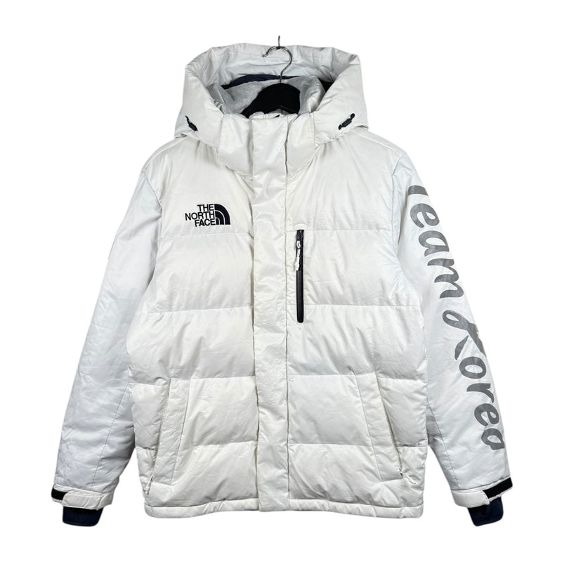 Vintage The North Face Team Korea Hooded Puffer Jacket