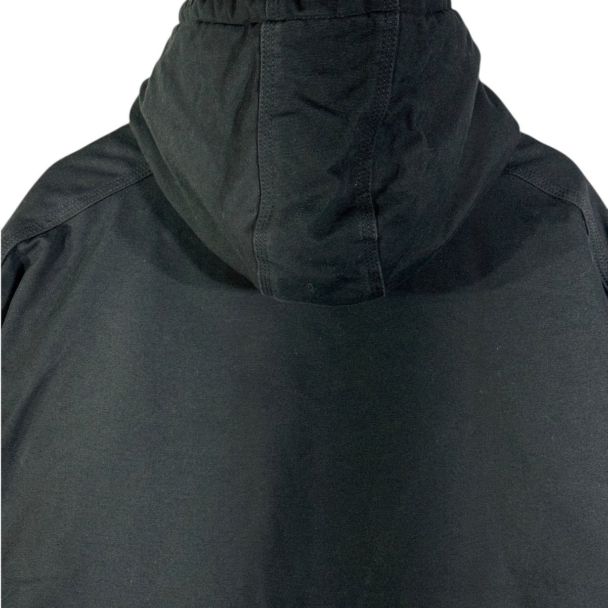 Vintage Carhartt Canvas Hooded Full Zip Workwear Jacket