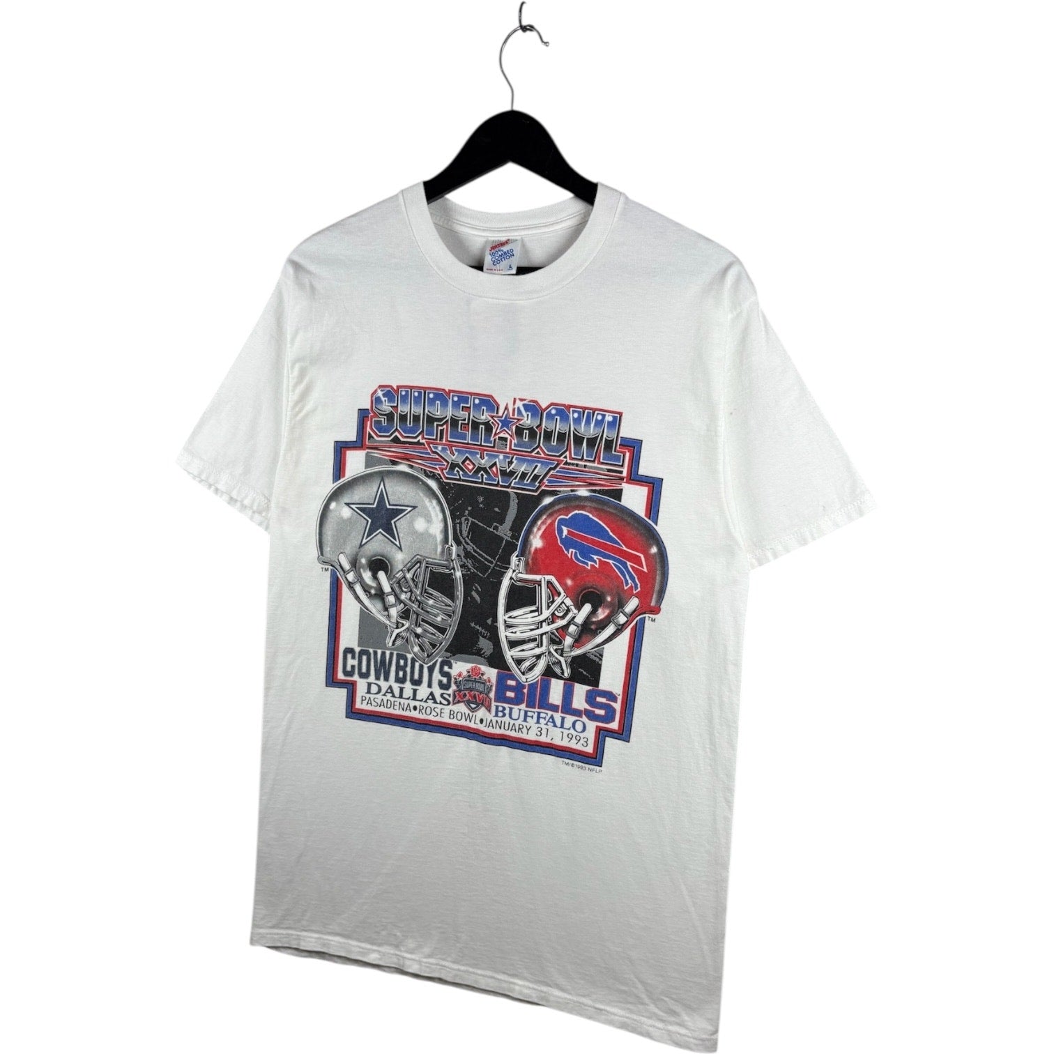 Vintage Dallas Cowboys VS. Buffalo Bills NFL T-Shirt