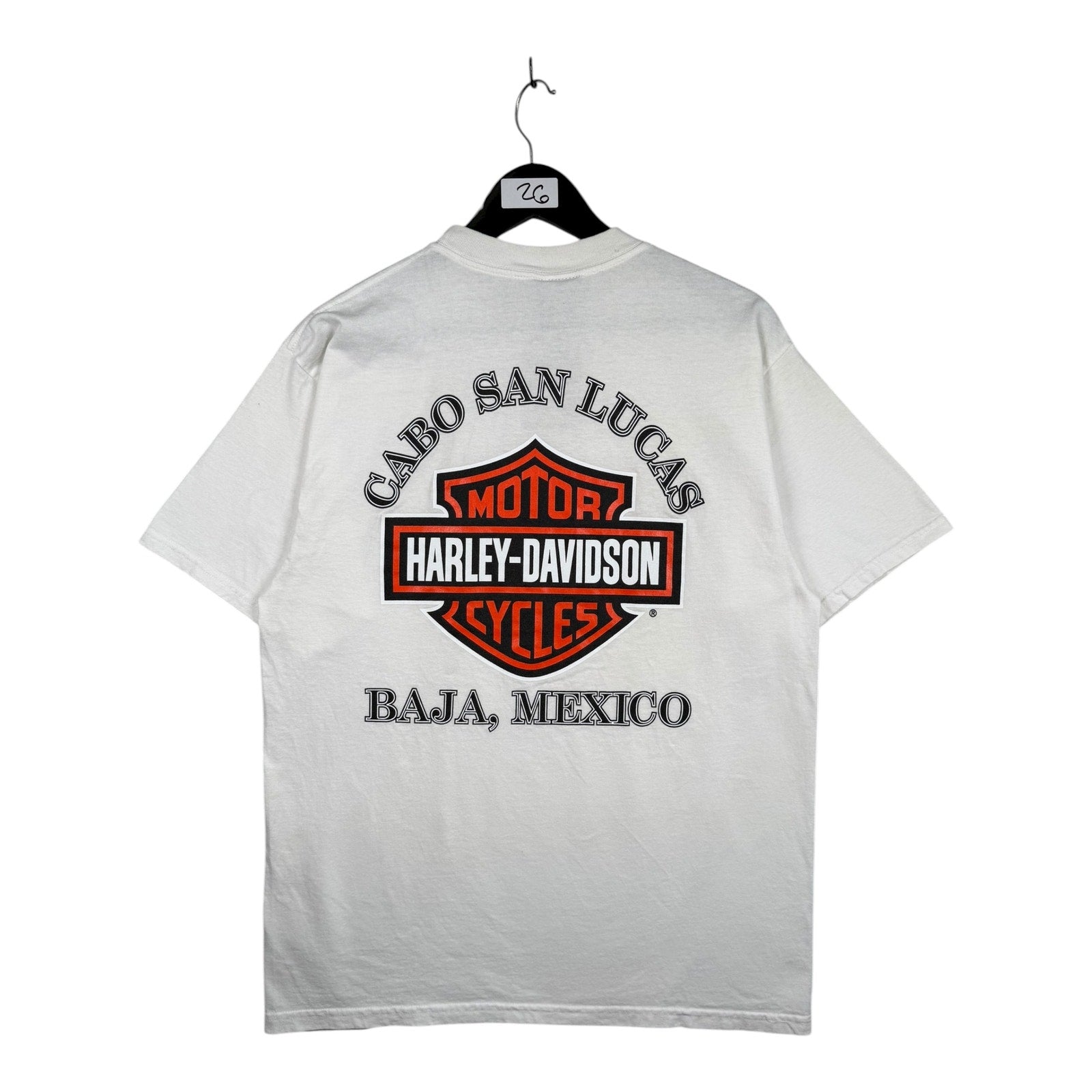 Vintage Harley Davidson Cabo Raja Mexico T-Shirt