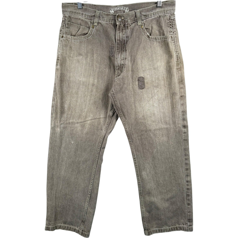 Vintage Premium IV Distressed Relaxed Jeans Denim 38
