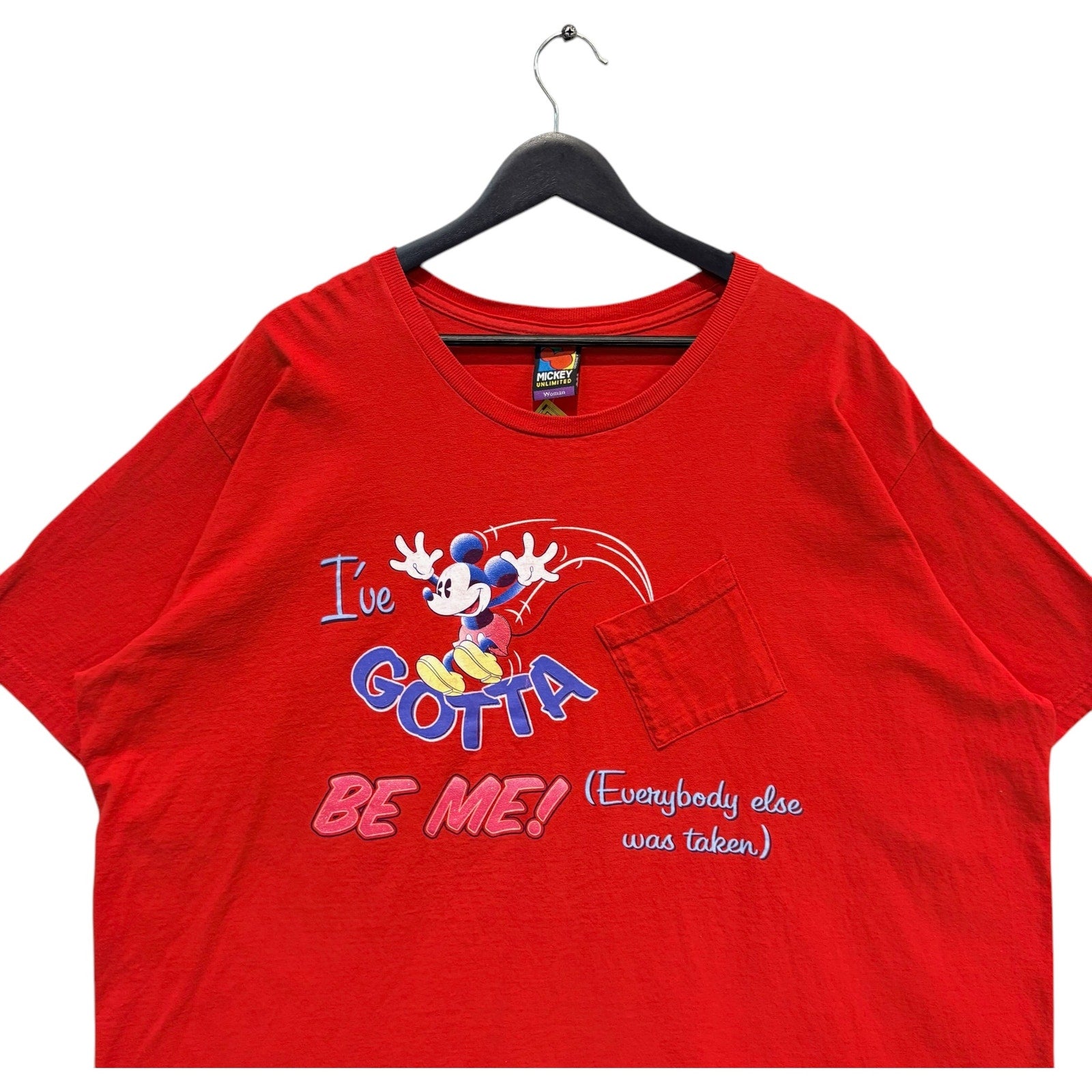 Vintage "I've Gotta Be Me" Mickey Mouse Disney Tee