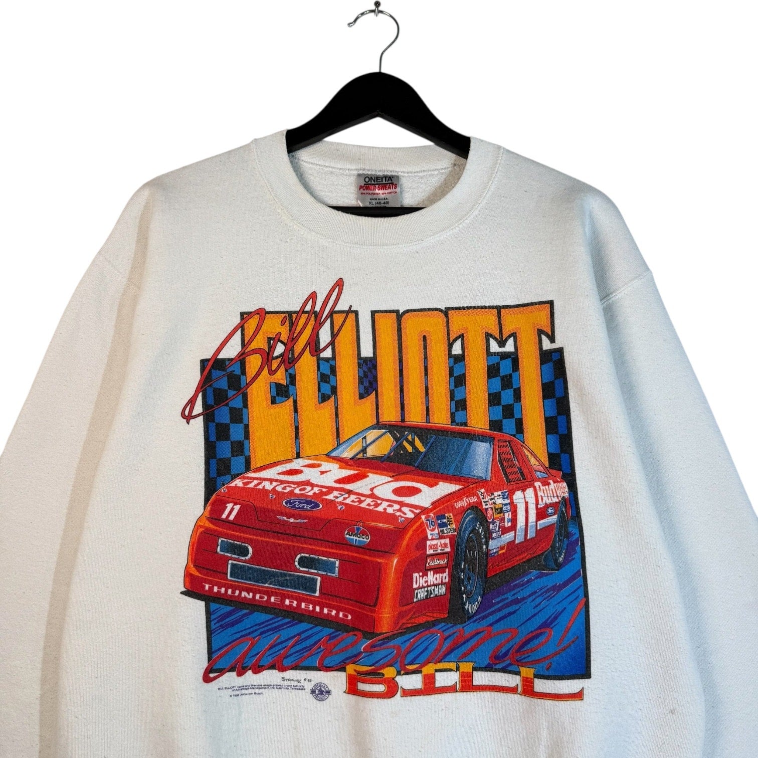 Vintage NASCAR Bill Elliot Crewneck