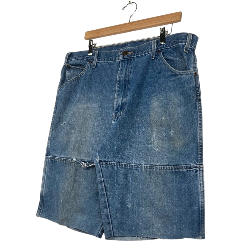 Vintage Dickies Raw Hem Distressed Denim Shorts 39