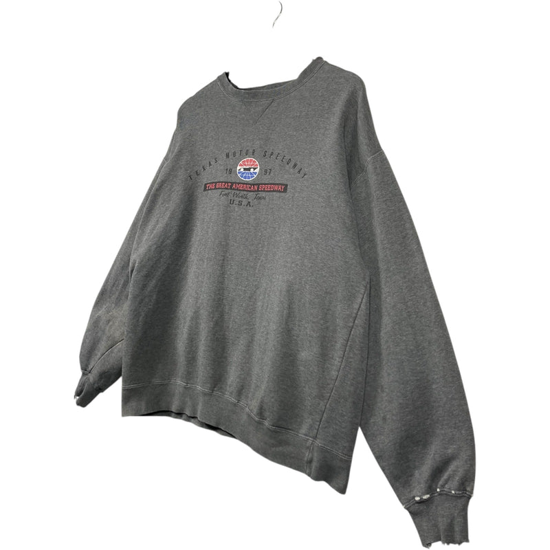 Vintage Texas Motor Speedway Racing Crewneck 1997