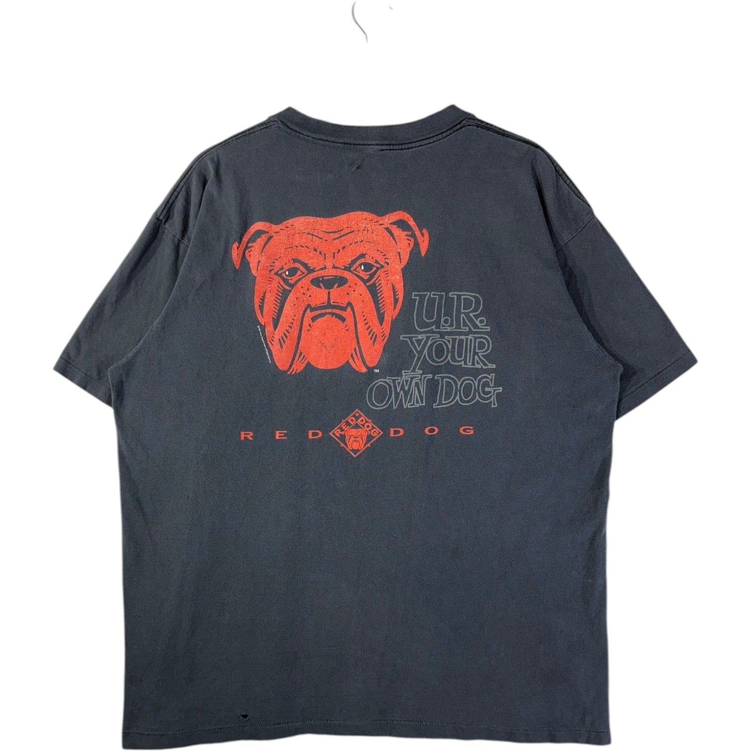 Vintage Red Dog Graphic T-Shirt