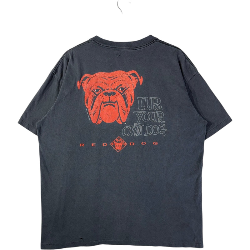 Vintage Red Dog Graphic T-Shirt