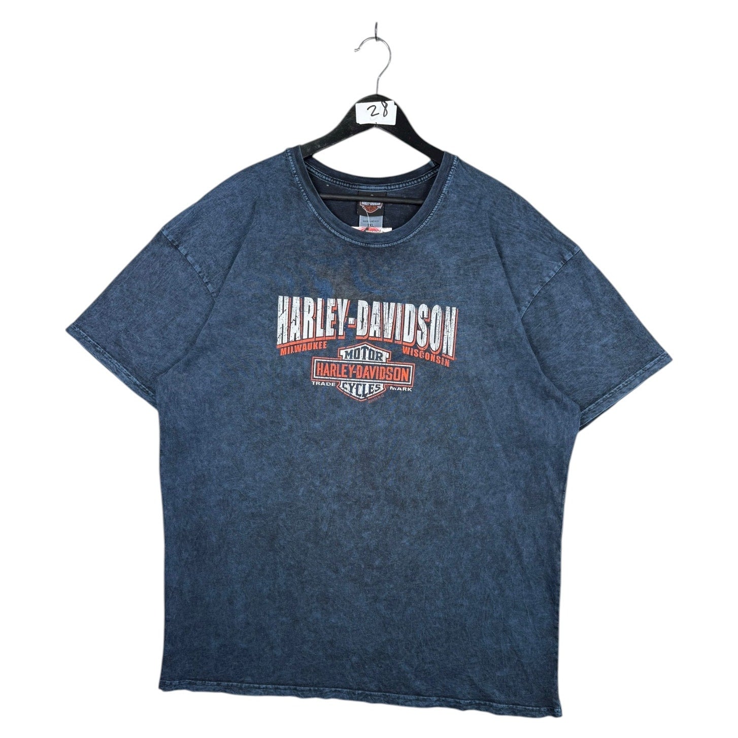 Vintage Harley Davidson Black Widow Port Charlotte Florida T-Shirt