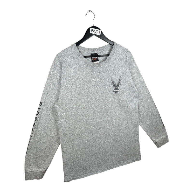 Vintage Harley Davidson Washington Utah Long Sleeve T-Shirt