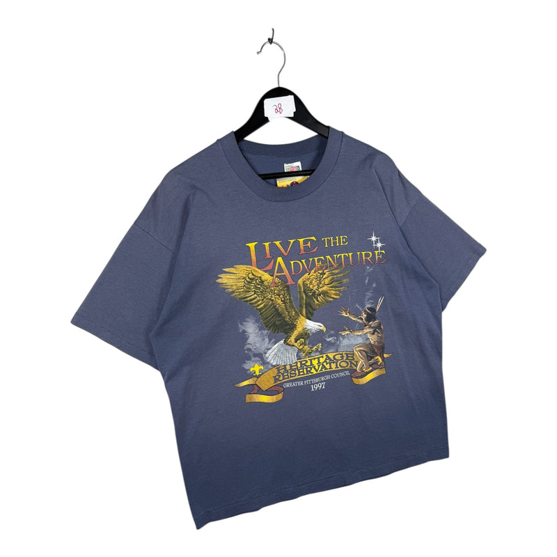 Vintage Live the Adventure Heritage Reservation T-Shirt