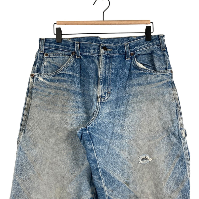 Vintage Dickies Distressed Carpenter Denim Shorts 32