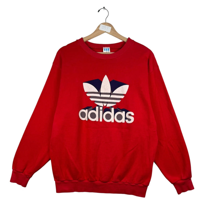 Vintage Adidas Logo Graphic Crewneck