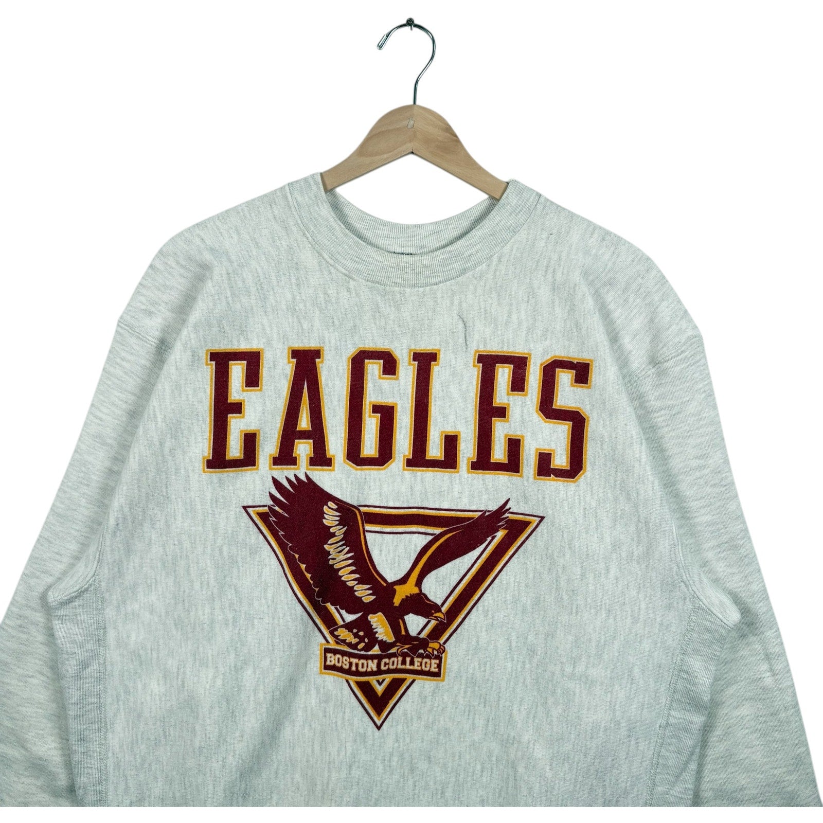 Vintage Boston College Eagles Spellout Crewneck