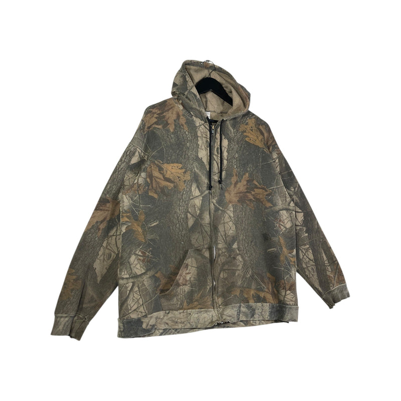 Vintage Real Tree Full Zip Hoodie