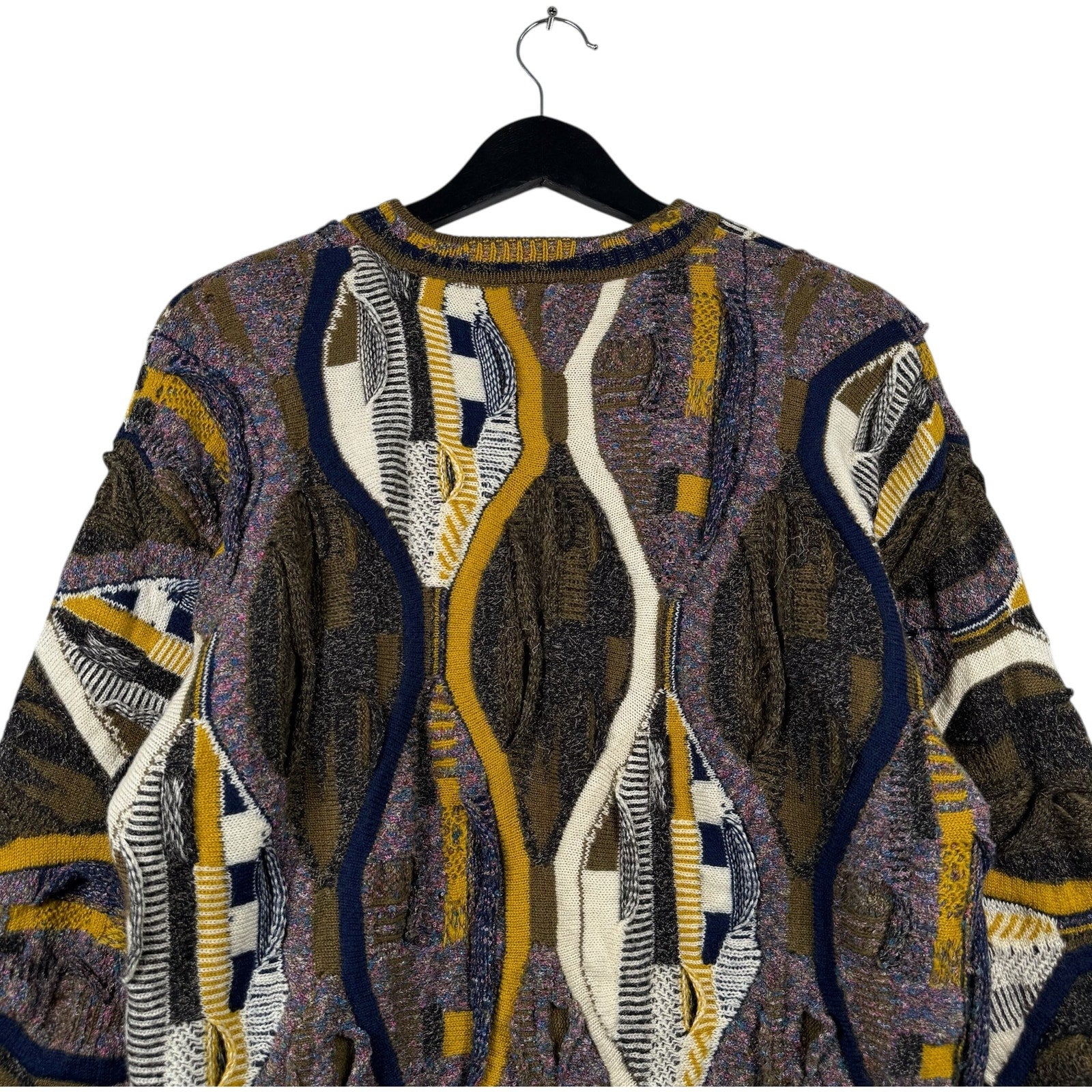 Vintage Coogi 3D Knit Textured Sweater