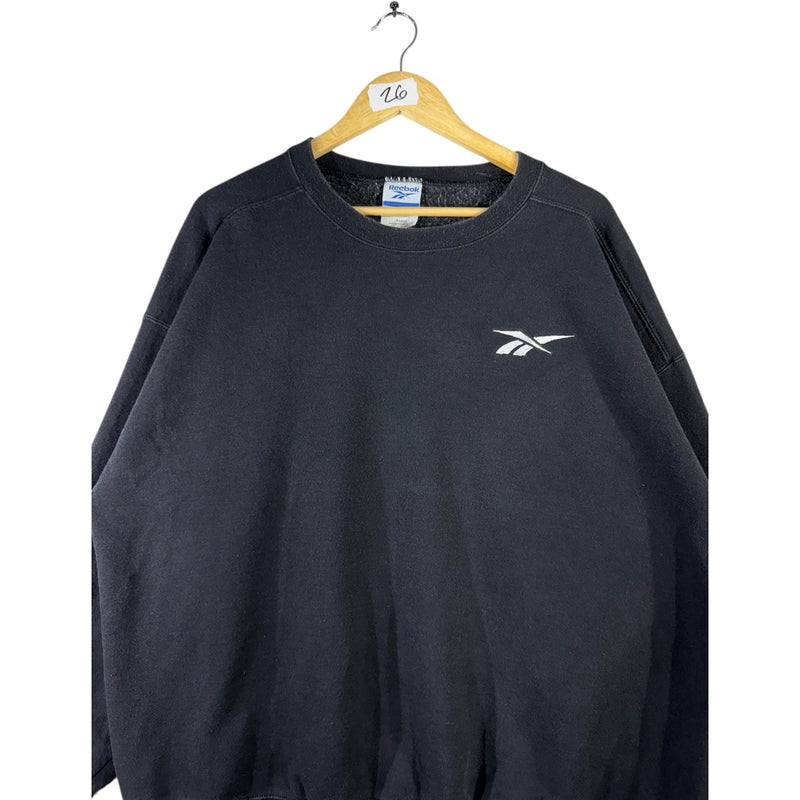 Vintage Reebok Solid Sweatshirt Crewneck