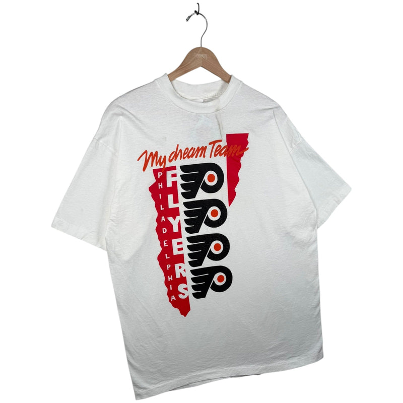 Vintage Philadelphia Flyers NHL “My Dream Team” T-Shirt