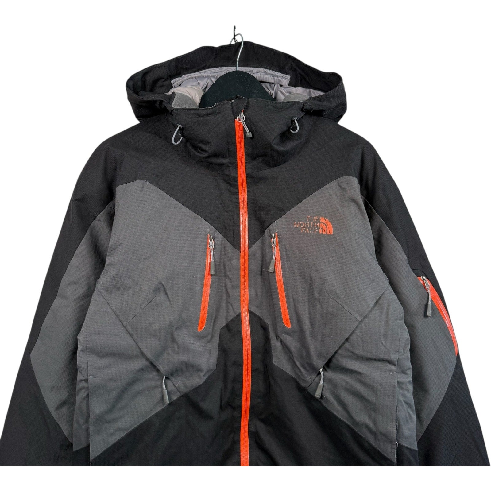 Vintage The North Face Mini Logo Full Zip Puffer Jacket