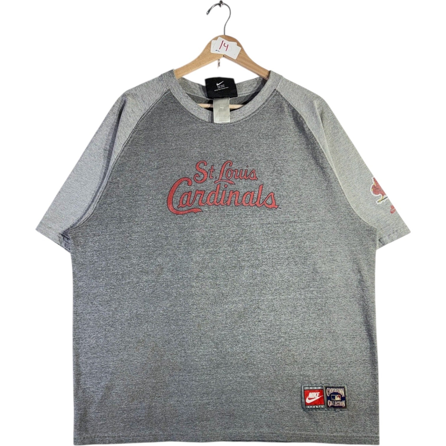 Vintage Nike St. Louis Cardinals MLB Raglan T-Shirt