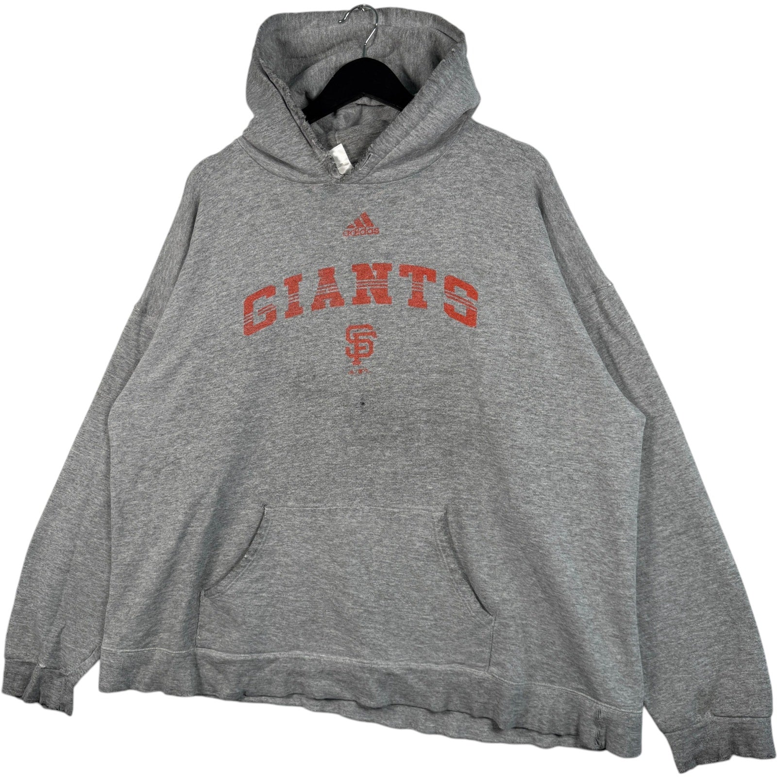 Vintage Adidas San Francisco Giants Spellout MLB Hoodie