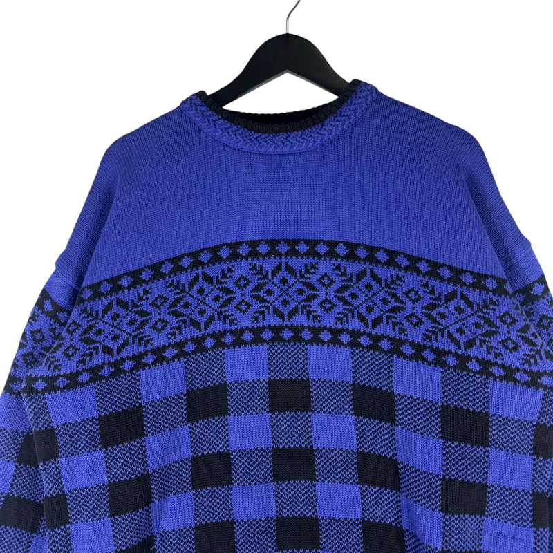Vintage Gap Plaid Pullover Sweater