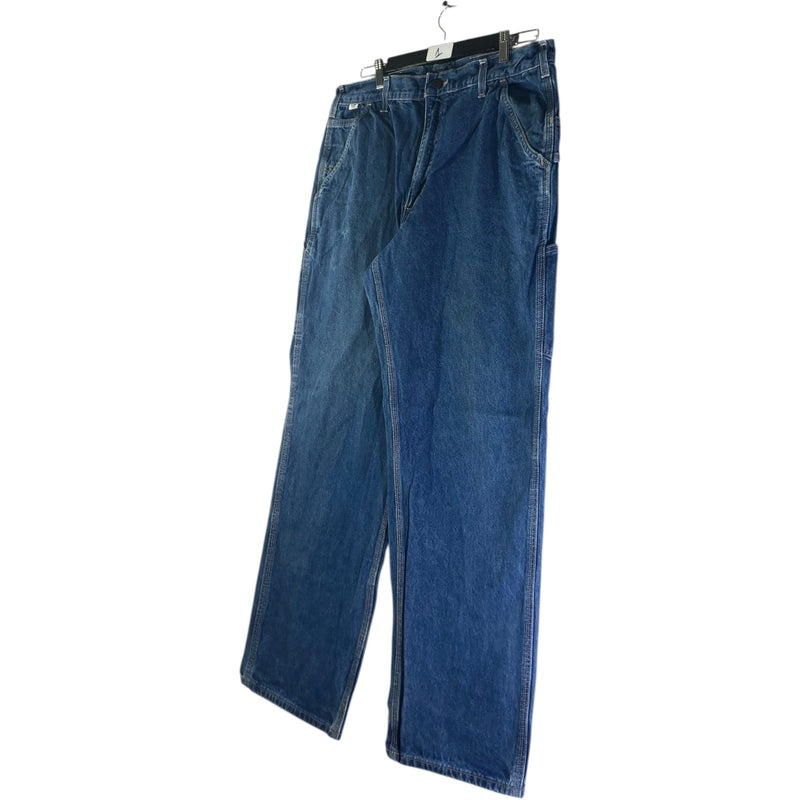 Vintage Carhartt Carpenter Denim Jeans 34x31