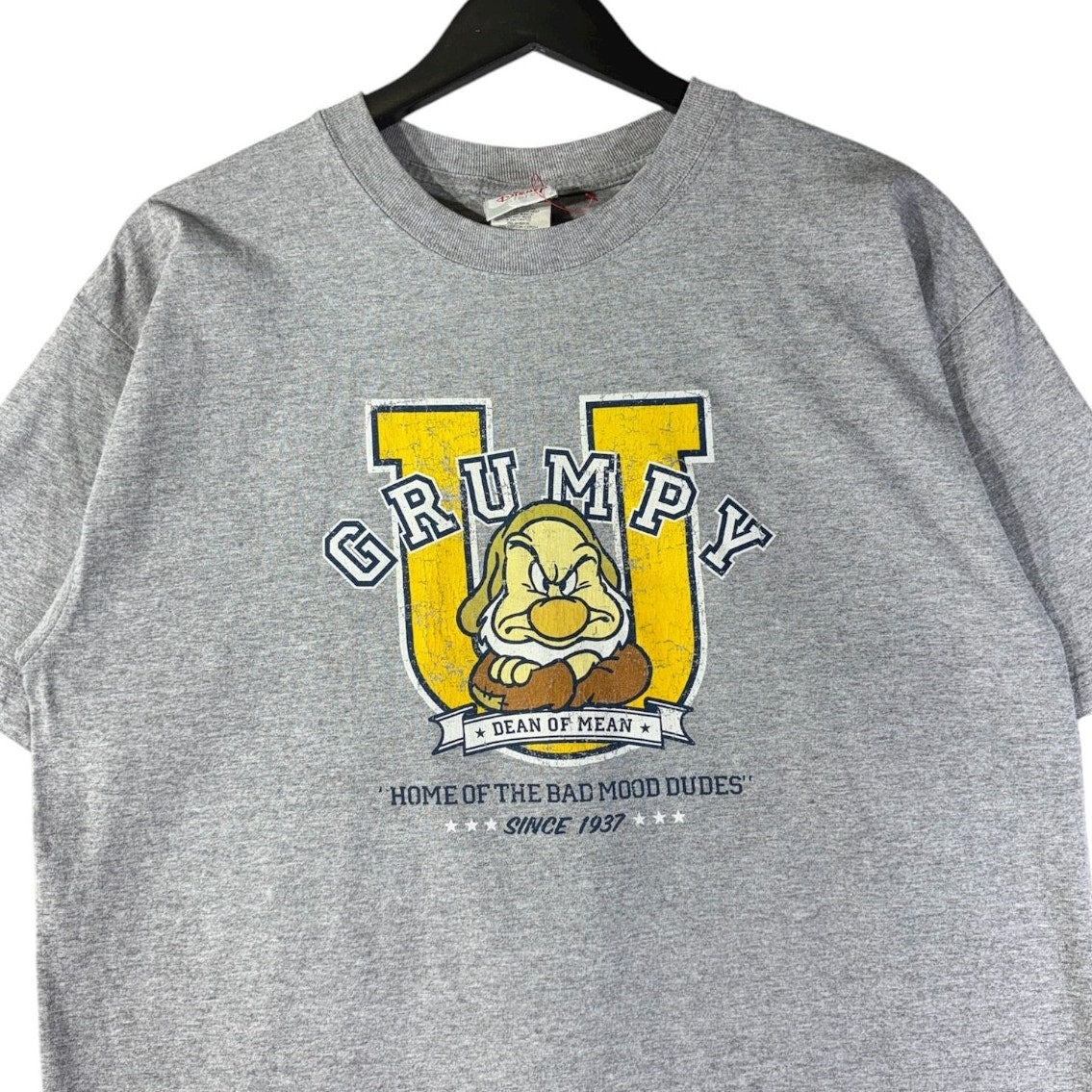 Vintage Disney Grumpy U Dean of Mean Graphic T-Shirt