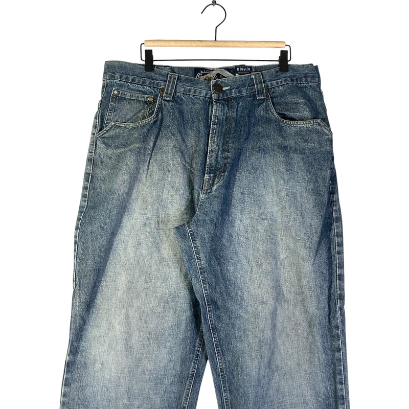 Vintage Raider Utility Straight Leg Denim Jeans 36x30