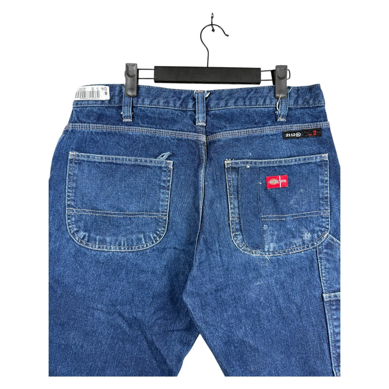 Vintage Dickies FR Utility Denim Shorts 36