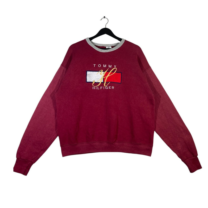 Vintage Tommy Hilfiger Embroidered Sweatshirt