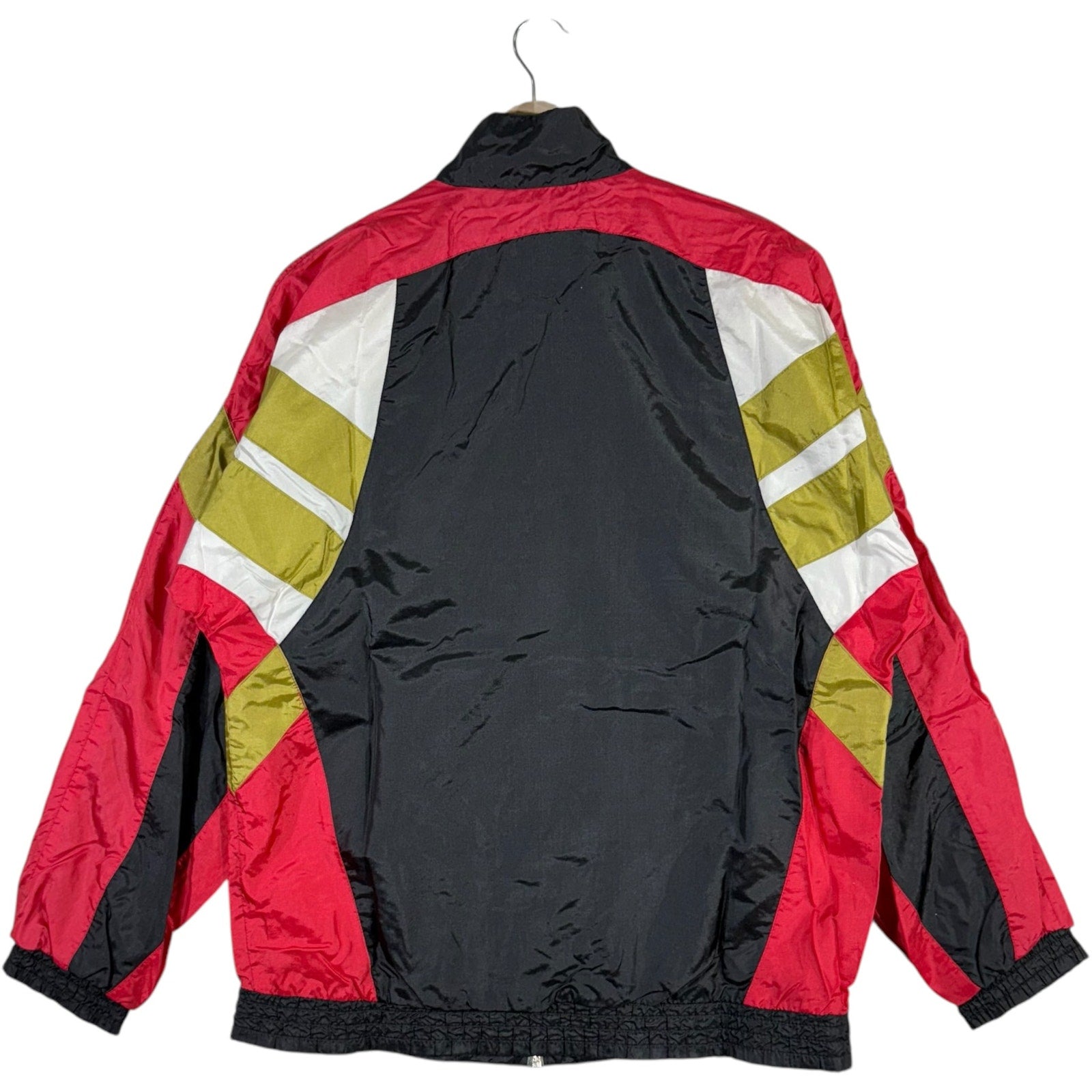 Vintage Adidas Mini Spellout Full Zip Windbreaker