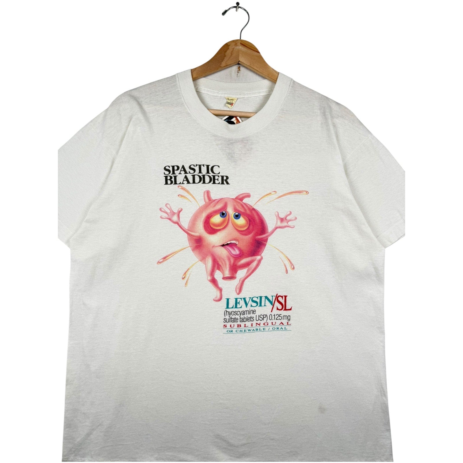 Vintage Screen Stars Spastic Bladder Levsin/SL T-Shirt