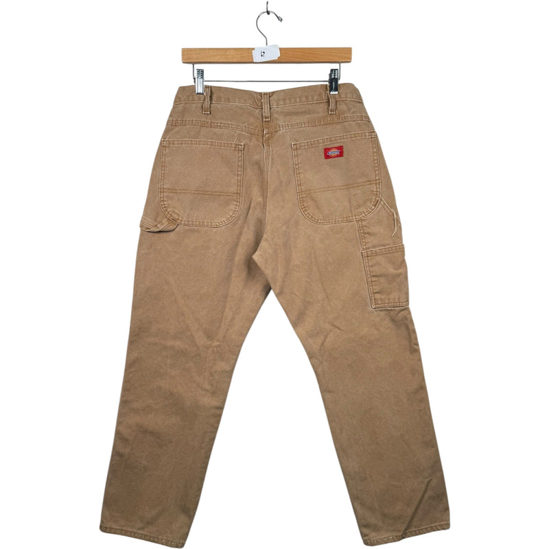 Vintage Dickies Tribal Flame Patchwork Carpenter Pants 34